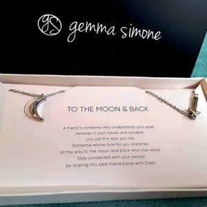 Gemma Simone Friendship Necklace Set